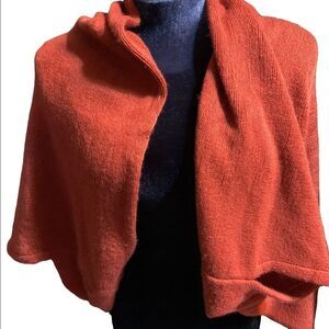 Orange Shrug Sweater